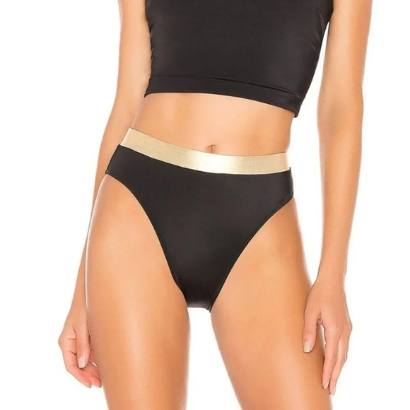 Solid & Striped Bella High Rise Bikini Bottom - Picture 1 of 5